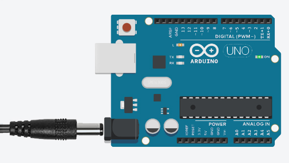 Arduino power from DC jack