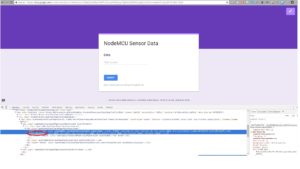 nodemcu google sheet inspect form