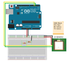 Arduio to GPS Diagram - gps tutorial