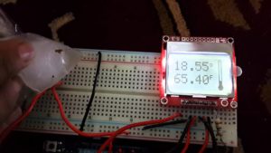 Digital Thermometer Nokia LCD