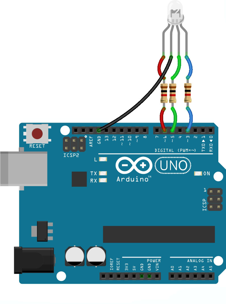 lyd opskrift erotisk Arduino RGB LED Tutorial | Microcontroller Tutorials