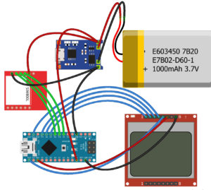 sim800L network test wiring diagram