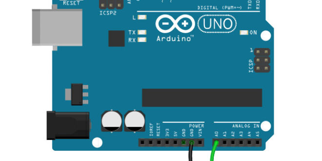 Arduino Interrupt A0 Pin Change Example