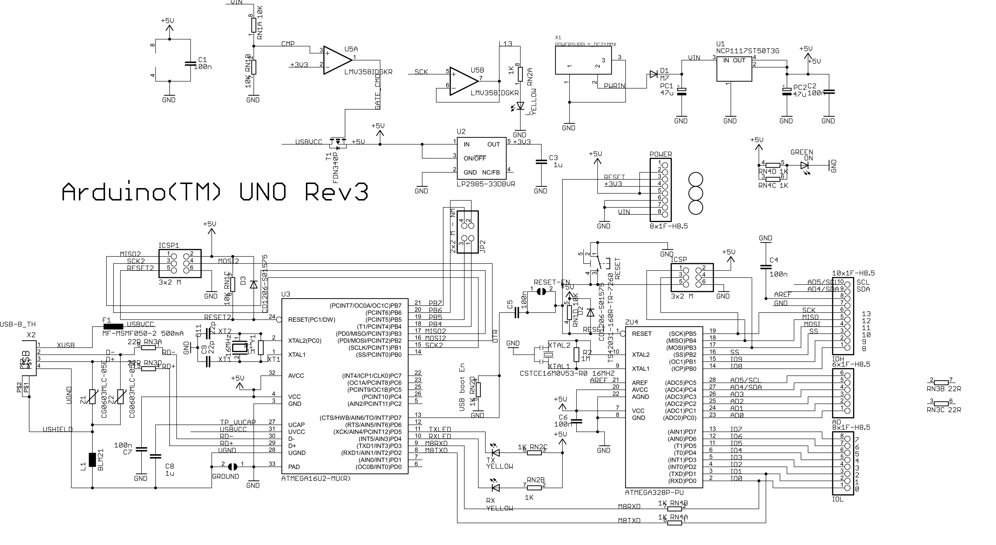 Arduino UNO Pinout Diagram | Microcontroller Tutorials