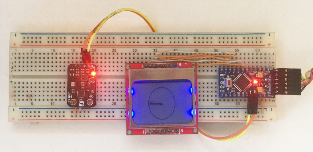 Arduino Compass with HMC5883L Magnetometer