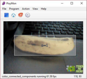 Pixymon object detected