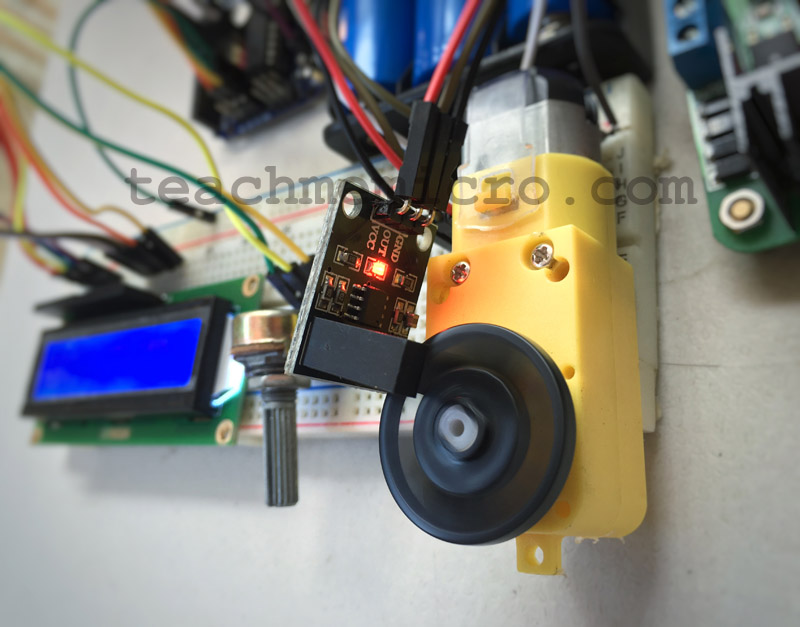 Arduino Motor Speed Sensor
