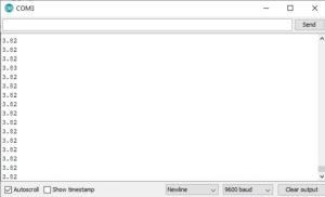 MQ135 serial screenshot