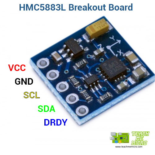 HMC5883L Breakout Board