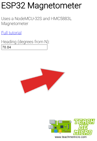 ESP32 Magnetometer App
