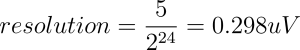 HX711 Resolution