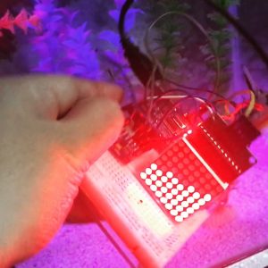 dot matrix droplets project