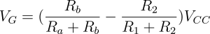 Wheatstone voltage formula