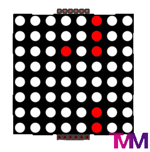 Arduino flappy bird animation