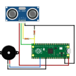 raspberry pi pico hc-sr04 ultrasonic sensor wiring