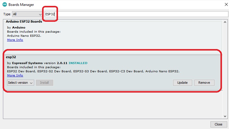 ESP32 FreeRTOS Setup
