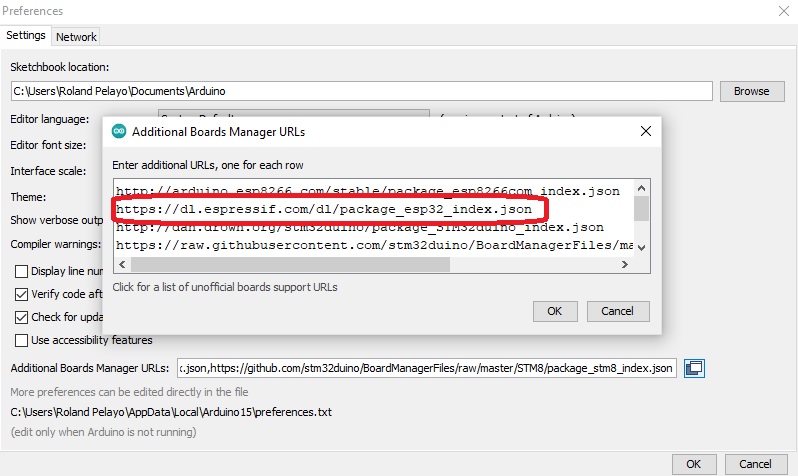 ESP32 FreeRTOS setup