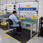 How to Build an ESD-Safe Electronics Workbench for PCB Assembly and Microcontroller Projects ansi-esd-s20-20-compliant-epa
